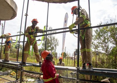 TOTAL Work at Height and Scaffolding training project 2023